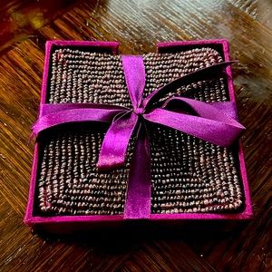 New! Beaded Coasters